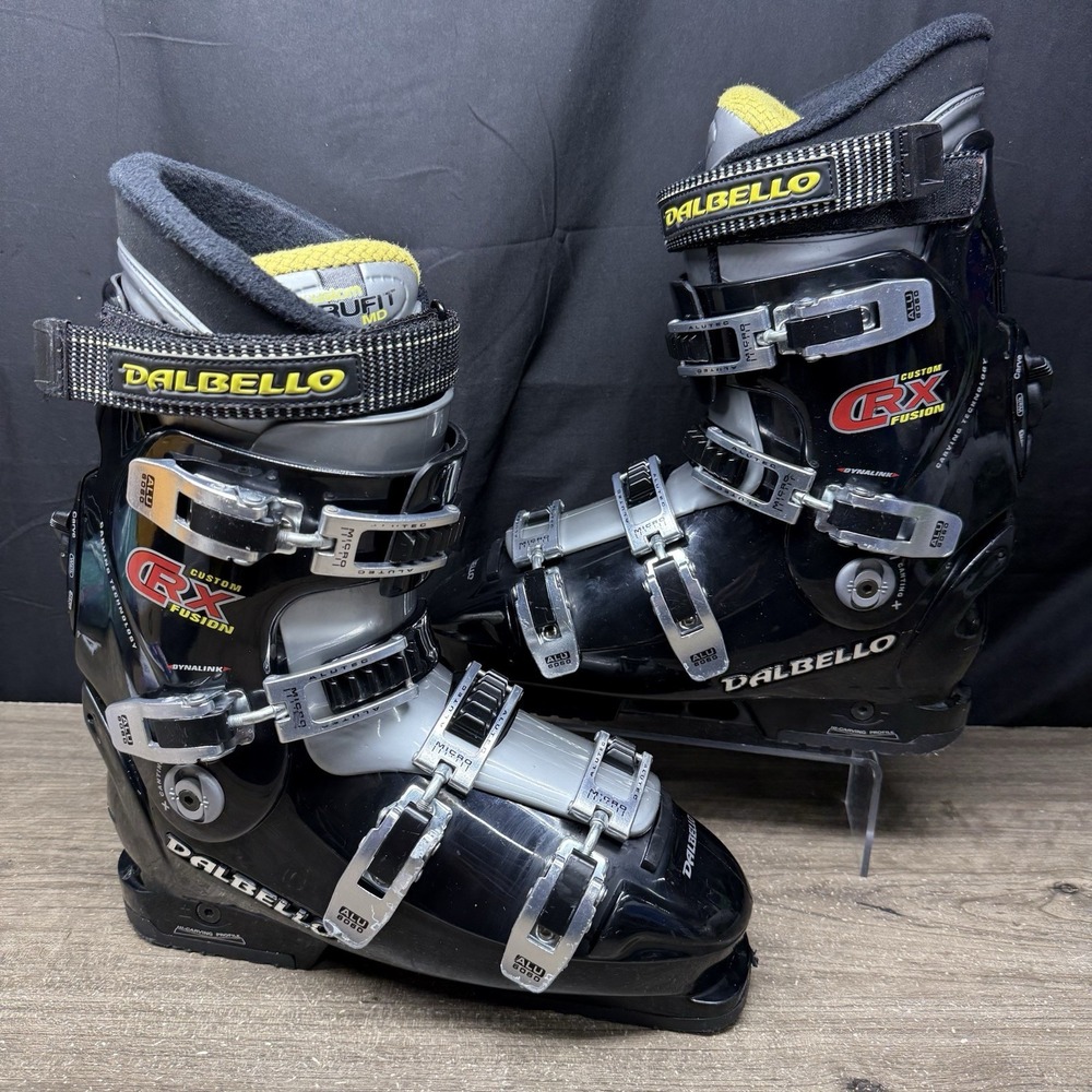 DALBELLO CRX Custom Fusion Carving Technology Ski Boots Mens 28.5 Brown Italy